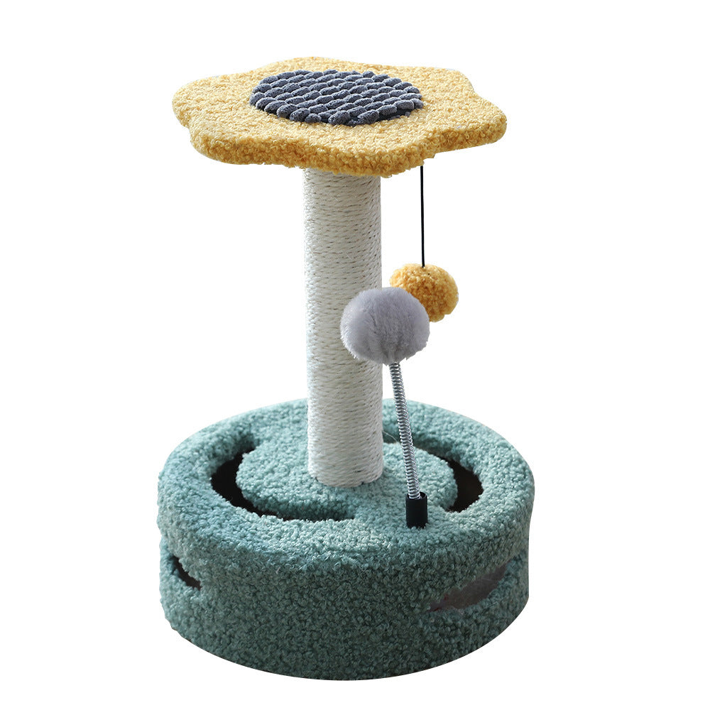 Rascador Multifuncional para Gatos con Árbol y Juguetes