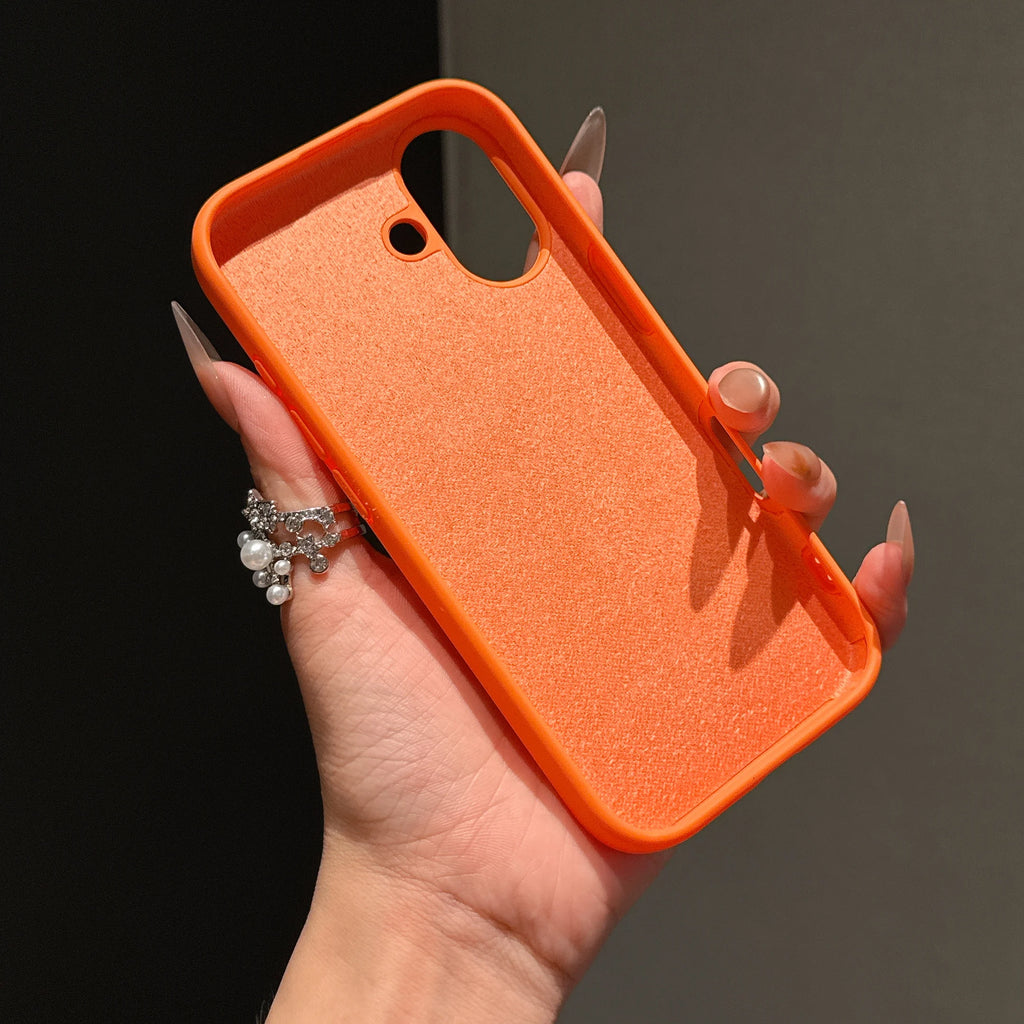 Funda de Silicona Líquida Premium para iPhone — Antideslizante, Suave y Elegante