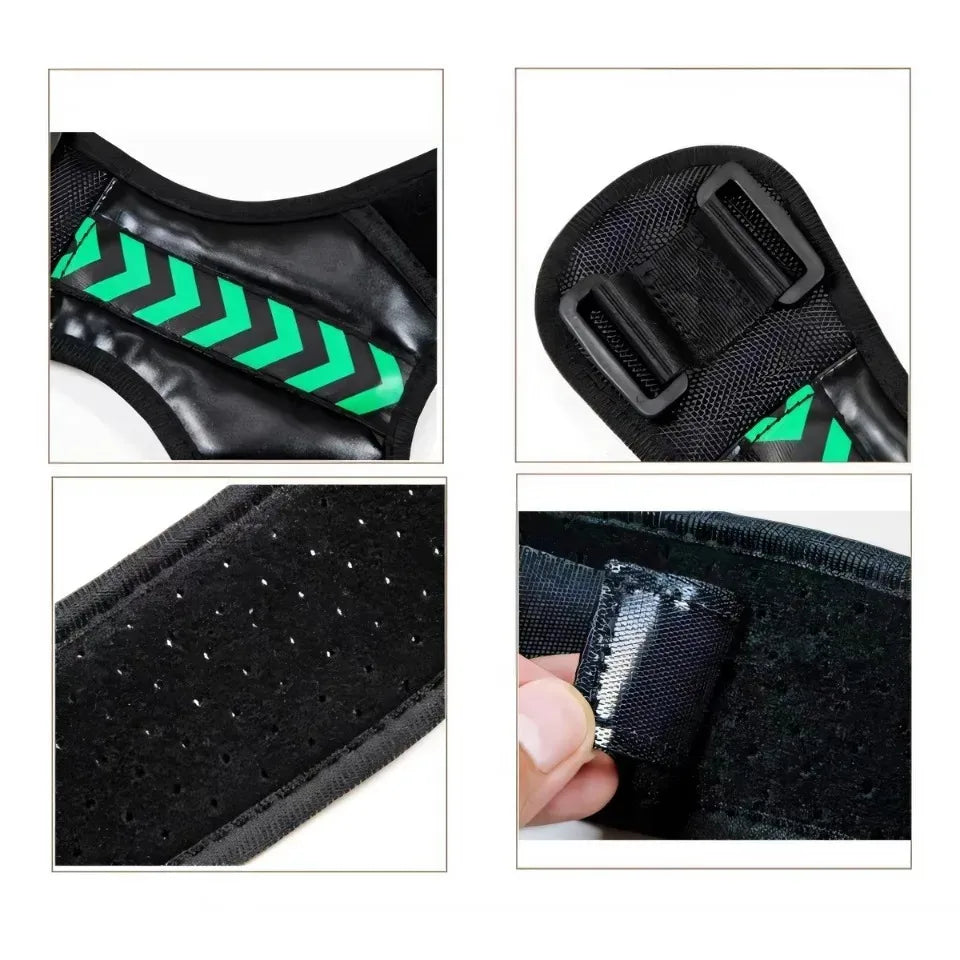 Corrector de Postura Ajustable para Hombre y Mujer — Cómodo, Invisible y Transpirable