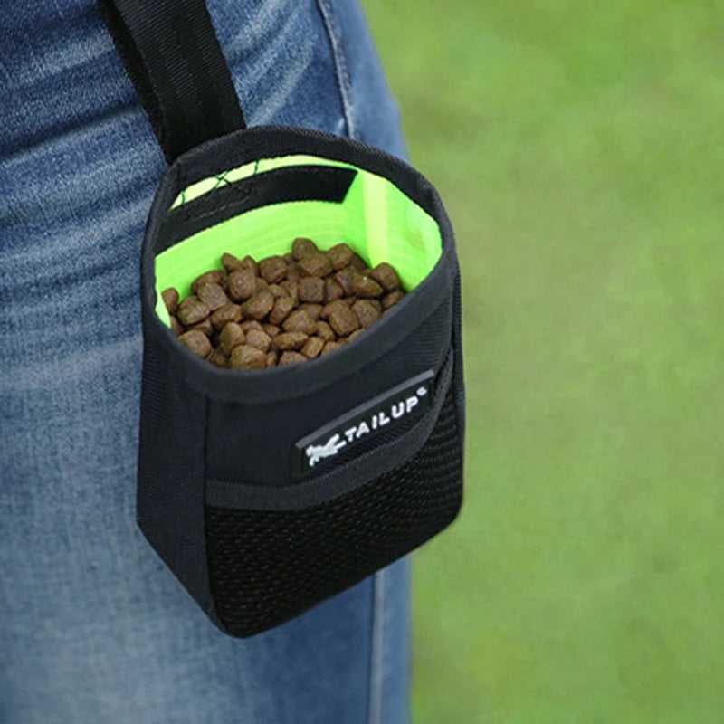 Bolsa de Snacks para Adiestramiento Canino — Manos Libres, Resistente y Práctica