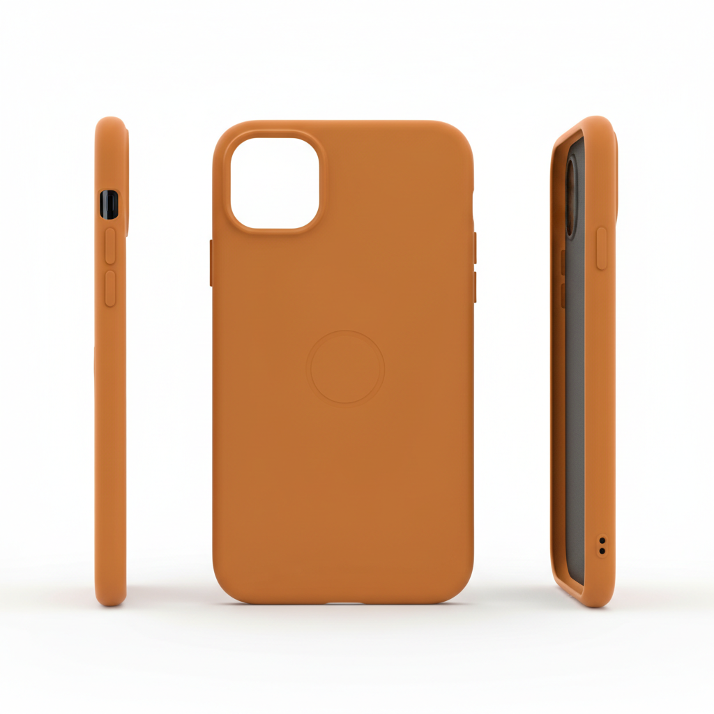 Funda de Silicona Líquida Premium para iPhone — Antideslizante, Suave y Elegante